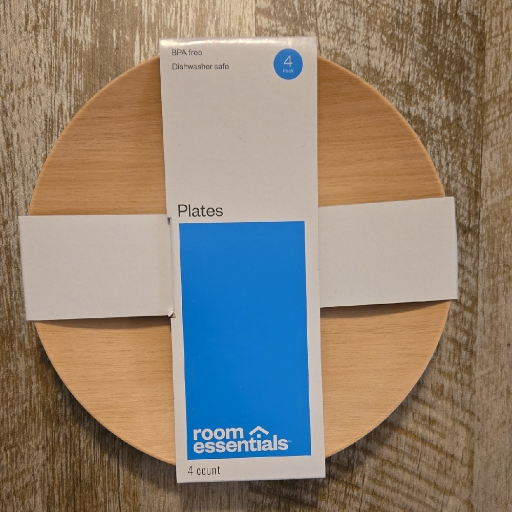 New Room Essentials 4 Count Dessert Plates